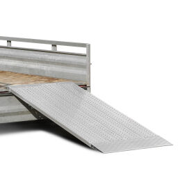 acces ramps access ramp straight aluminium 200 cm (per piece) Height difference:  50 - 80 cm.  L: 2000, W: 600, H: 70 (mm). Article code: 8608101050